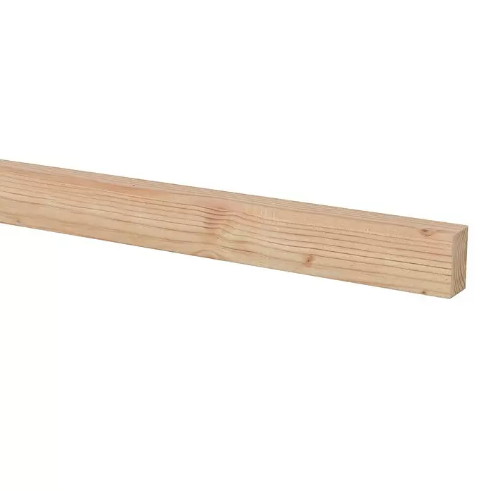 Houten balk - 400 x 7,5 x 4,5 cm, Douglasspar - Close-up