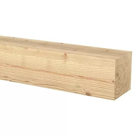 Houten paal ruw 20 cm