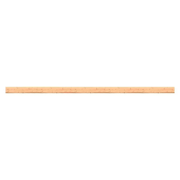 Houten paal ruw 15 cm - Lengte: 400 cm, Douglasspar, Roodbruin - Vooraanzicht