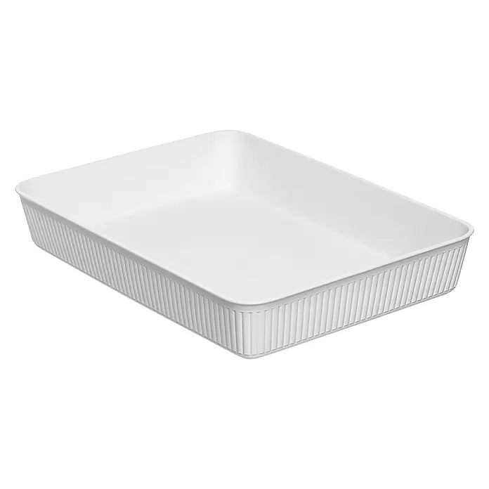Tatay Baobab Organizador A4 - L x An x Al: 33,6 x 24,7 x 5,6 cm, Blanco - Vista angular