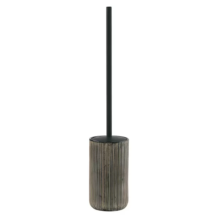Gedy Naomi Escobillero de suelo - Cerámica, Crema, Negro - Vista frontal