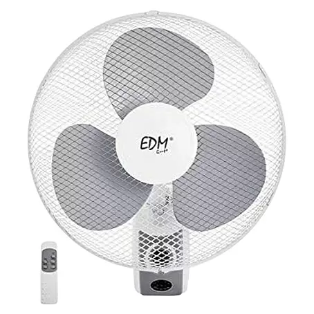 Ventilador de pared con mando a distancia