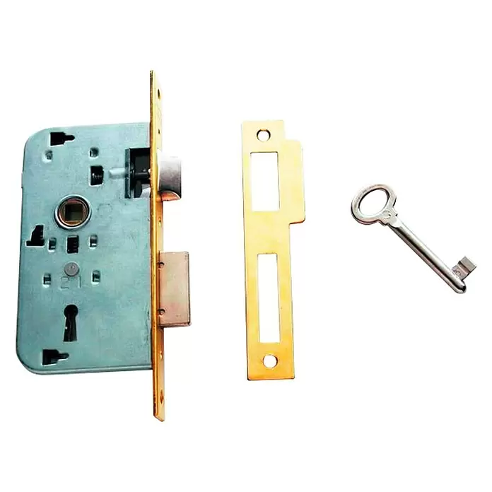 Tesa Assa Abloy Cerradura empotrable para puerta 20024VIHL - Ancho: 20 mm, Cerradura embutida - Vista angular