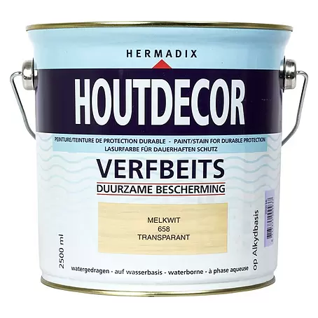 Hermadix  Houtbeits houtdecor 658 melkwit