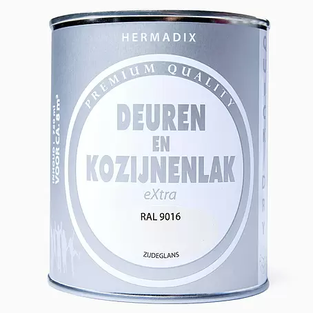 Hermadix  Lak voor kozijnen en deuren RAL 9016