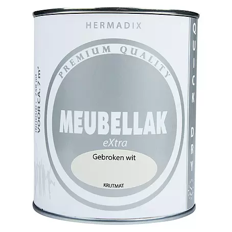 Hermadix  Lak voor meubels Gebroken Wit