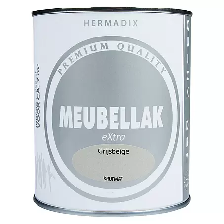 Hermadix  Lak voor meubels Grijsbeige