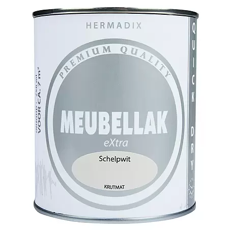 Hermadix  Lak voor meubels Schelpwit