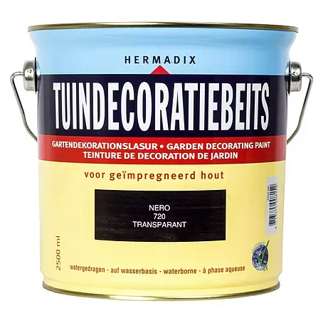 Hermadix  Houtbeits voor tuindecoratie 720 nero