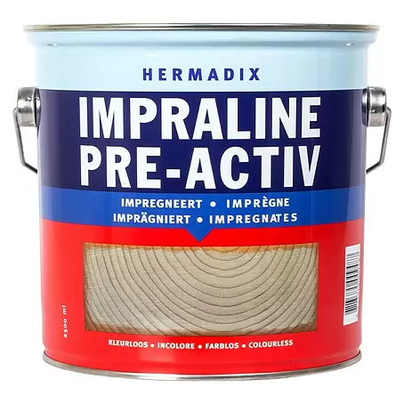 Hermadix  Houtimpregneermiddel Impraline Pre-Activ Kleurloos
