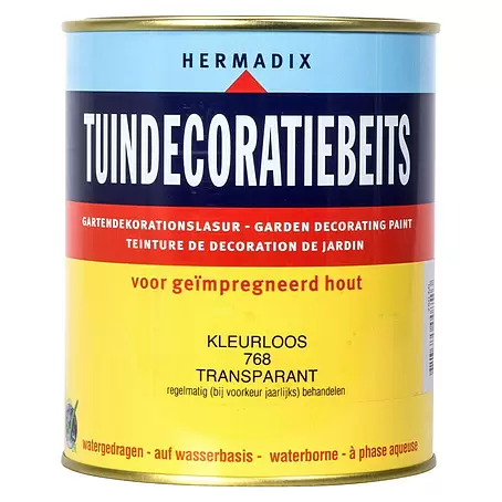 Hermadix  Houtbeits voor tuindecoratie 768 kleurloos