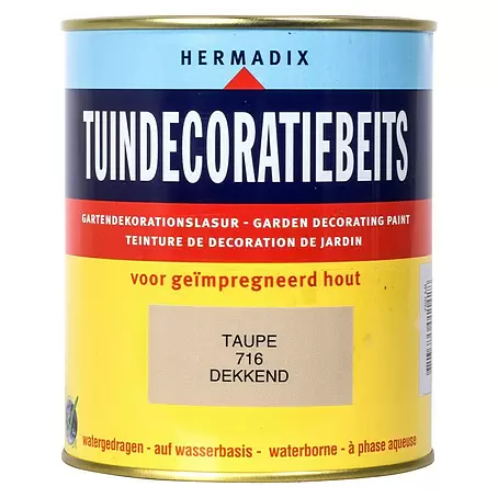 Hermadix  Houtbeits voor tuindecoratie 716 taupe