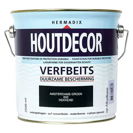 Hermadix  Houtbeits houtdecor 632 amsterdams groen