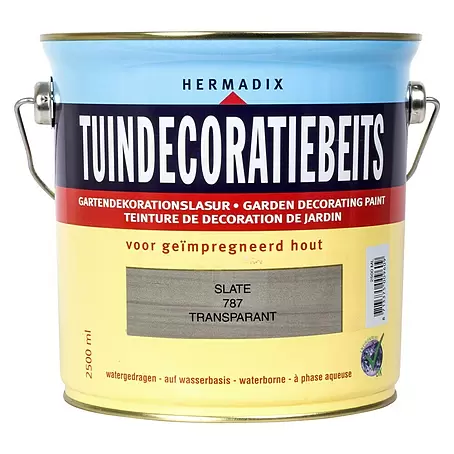Hermadix  Houtbeits voor tuindecoratie 787 slate