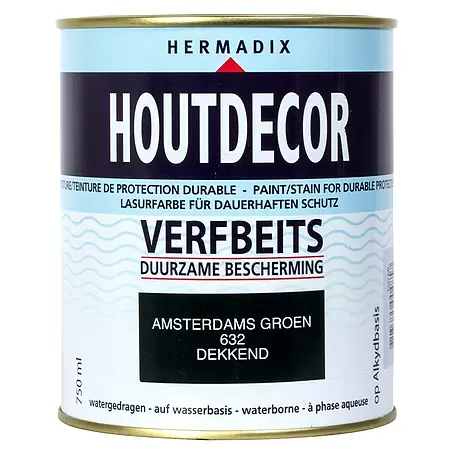 Hermadix  Houtbeits houtdecor 632 amsterdams groen