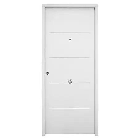 THT  Puerta de entrada de seguridad exterior Saga 100 Ranurada