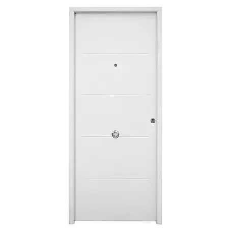THT  Puerta de entrada de seguridad exterior Saga 100 Ranurada