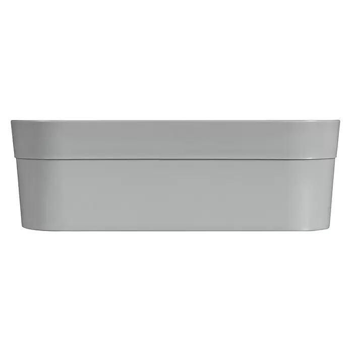 Keter Organizador para cajón Infinity - L x An x Al: 15,5 x 5,1 x 7,7 cm, Gris, Plástico - Vista frontal
