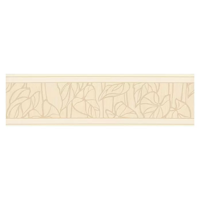 AS Creation Only Borders Tapetenborte - Creme, Floral, 5 x 0,17 m, Vlies - Draufsicht