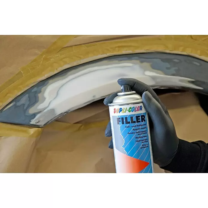 Dupli-Color Filler - 400 ml - Anwendungsbeispiel