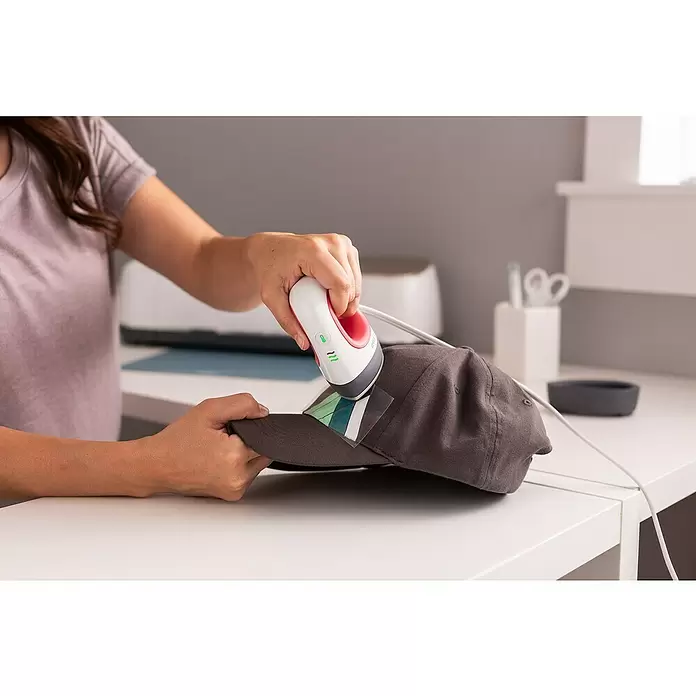 Cricut Transferpresse EasyPress Mini - Passend für: Bügelfolien, Drucktechnologie: Wärmeübertragung - Anwendungsbeispiel