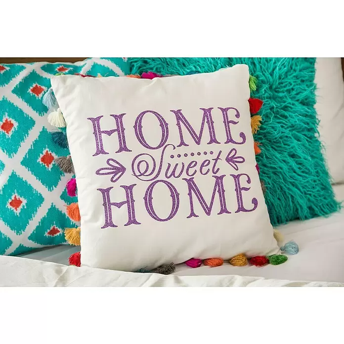 Cricut Kissenhülle Rohling für Infusible Ink - Weiß, L x B: 45,5 x 45,5 cm, 100 % Polyester - Stimmungsaufnahme