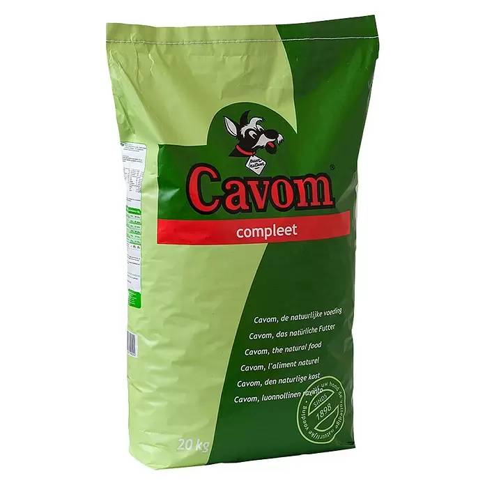 Cavom Droogvoer voor honden - 20 kg, Volledig voer - Vooraanzicht