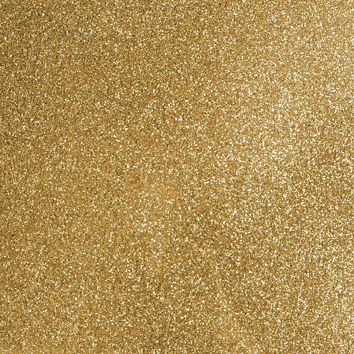 Cricut Aufbügelfolie Glitter Iron-On - 3 Stk., Gold/Silber/Schwarz, L x B: 30,5 x 30,5 cm, Passend für: Cricut Schneideplotter - Detailaufnahme