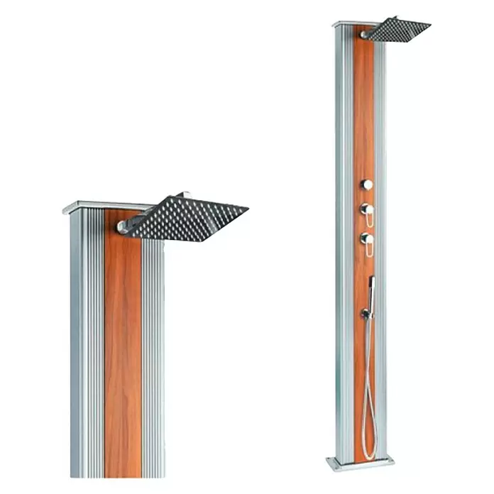 Solarni tuš Dada Straight - Visina: 228 cm, 37 l - Dijagonalni pogled