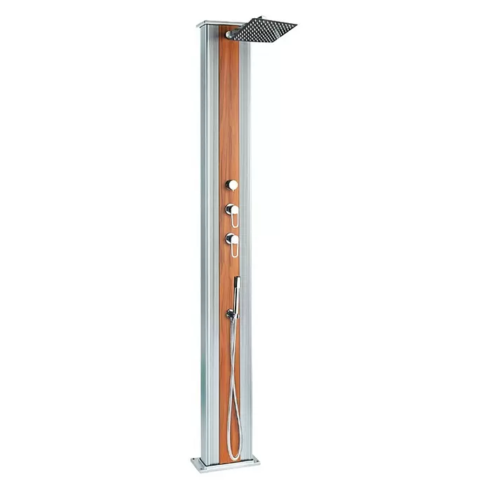 Solarni tuš Dada Straight - Visina: 228 cm, 37 l - Dijagonalni pogled
