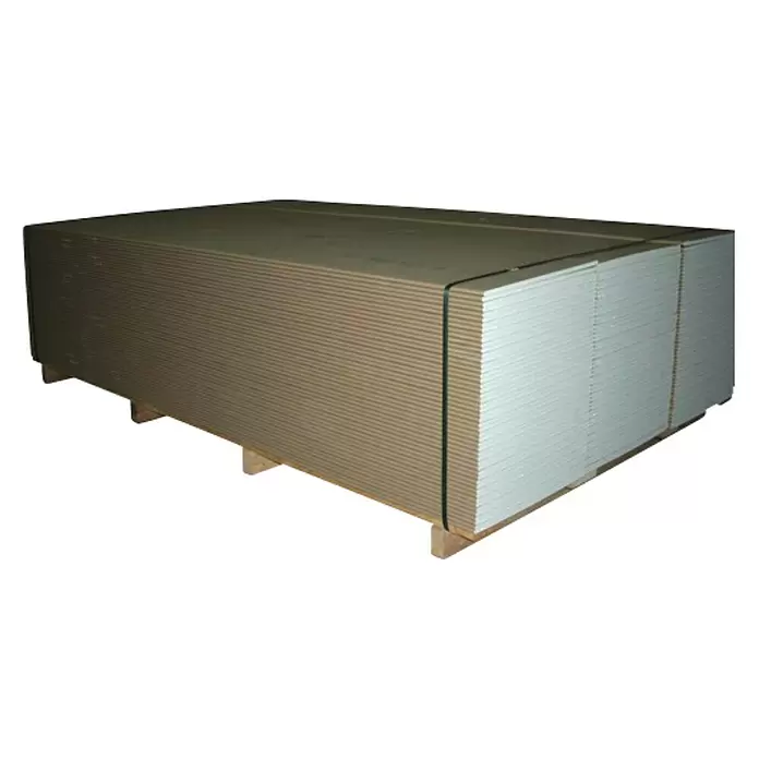 Siniat Gipsplaat Stuc - 2.000 x 600 x 9,5 mm, Met Papier ommanteld - Diagonaal zicht