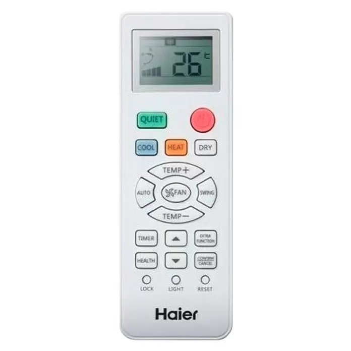 Haier Inverterski klima-uređaj Tundra Green Plus - Maksimalni kapacitet hlađenja po uređaju u W: 3.600 W, Maksimalna snaga grijanja u W: 3.700 W, R32 - Pogled sprijeda