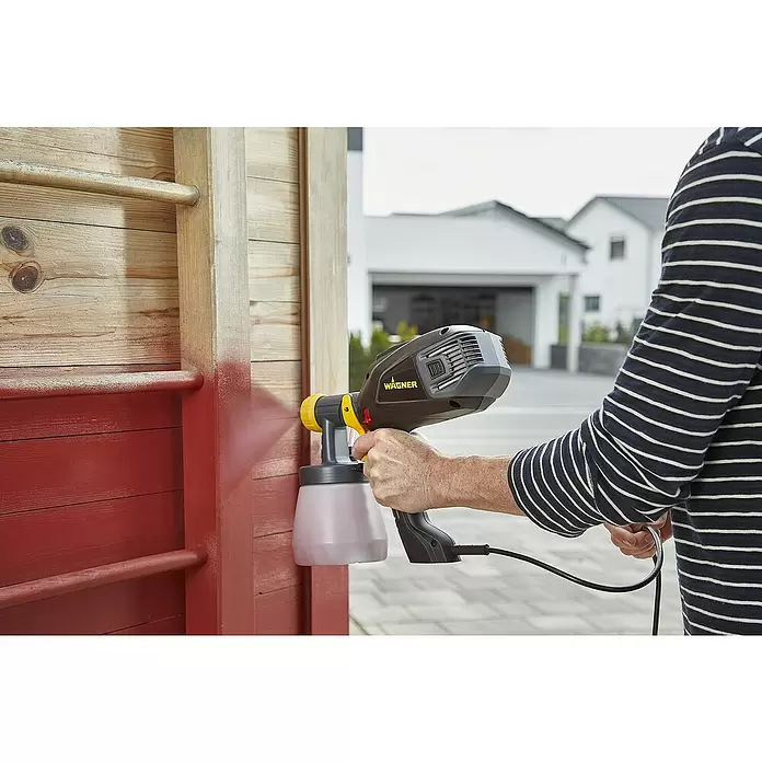 Wagner Sistema de pulverización de pintura W 575 FLEXiO - 630 W, Caudal: 0,5 l/min - Producto en uso