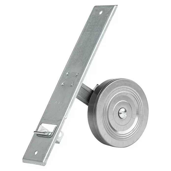 Schellenberg Einlasswickler - 244 x 50 x 140 mm, Lochabstand: 215 mm, Geeignet für: Rollladen-Maxi-Systeme - Diagonale Ansicht