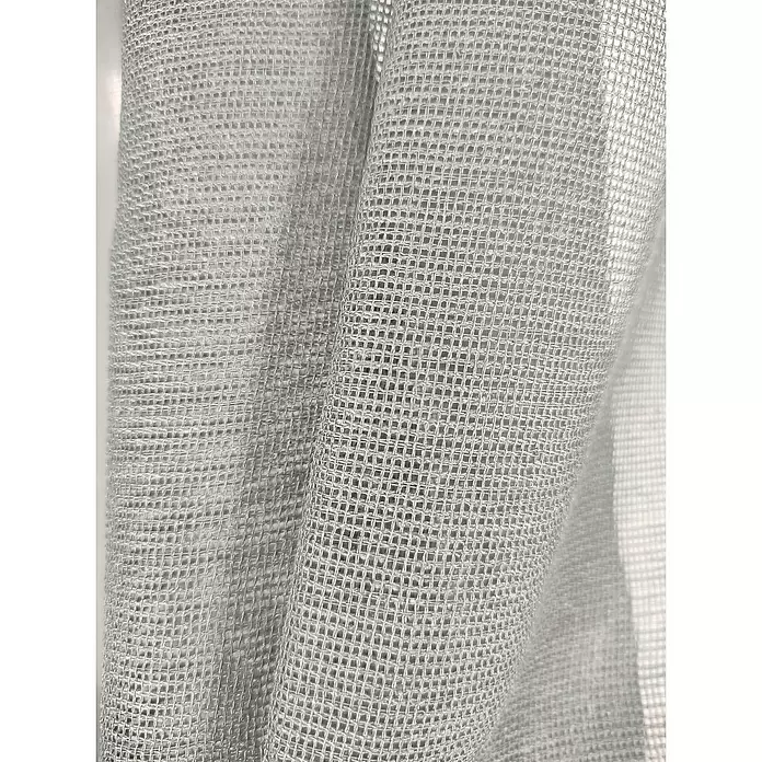 Visillo para ventana Valerie textura - An x Al: 140 x 270 cm, 100% poliéster, Caqui - Primer plano