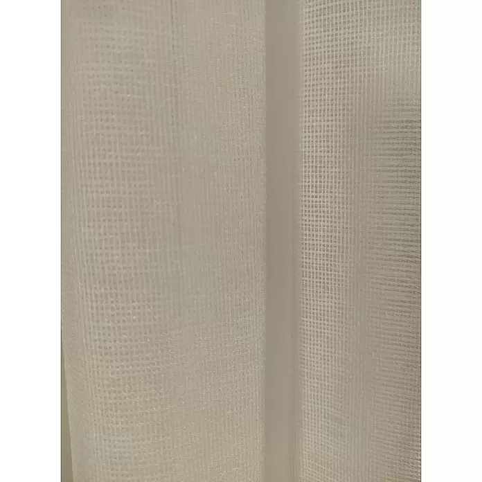 Visillo para ventana Valerie textura - An x Al: 140 x 270 cm, 100% poliéster, Blanco - Primer plano