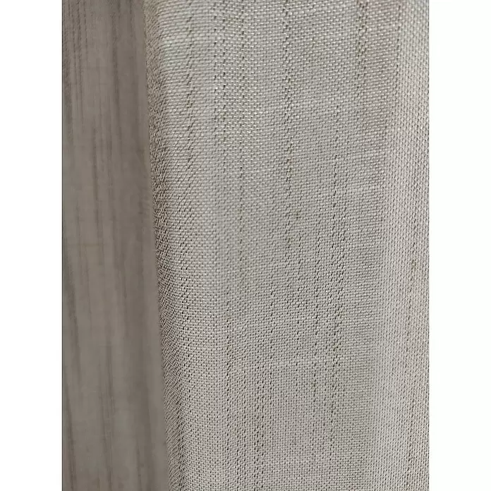 Visillo para ventana Matrix suave - An x Al: 140 x 270 cm, 100% poliéster, Taupe - Primer plano