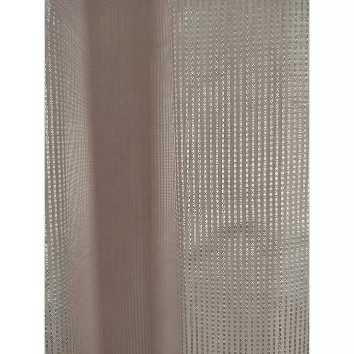 Visillo para ventana Textura rejilla - An x Al: 140 x 270 cm, 100% poliéster, Rosa - Primer plano