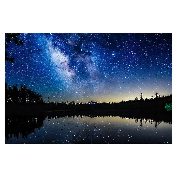 Póster Milky - Reflejo lago, An x Al: 120 x 80 cm - Vista superior