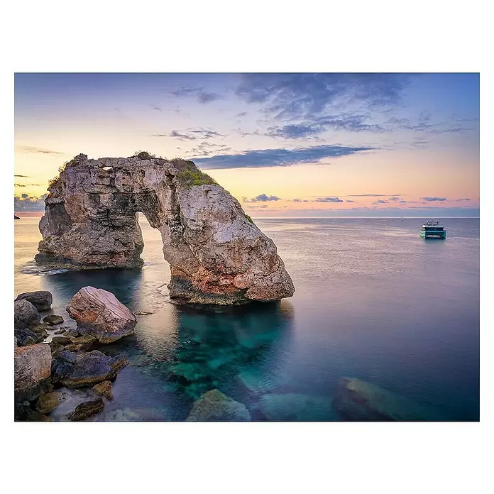 Póster Mallorca - Es Pontàs, An x Al: 80 x 60 cm - Vista superior