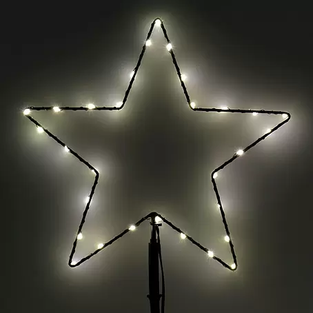 LED karácsonyi fény 3-as csillagkészlet