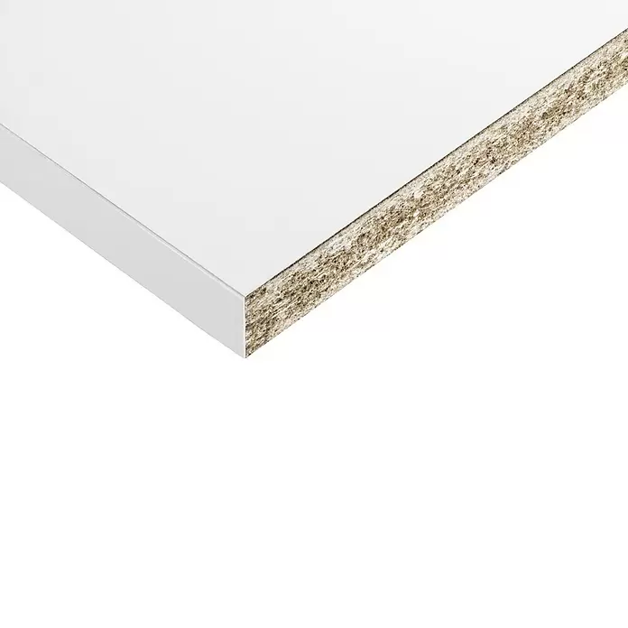 CUCINE Küchenarbeitsplatte nach Maß 9410 Neutral White - Max. Zuschnittsmaß: 365 x 63,5 cm, Stärke: 3,8 cm - Detailaufnahme