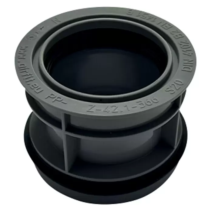 Reduzierstück Airfit - DN 75/50 - Diagonale Ansicht