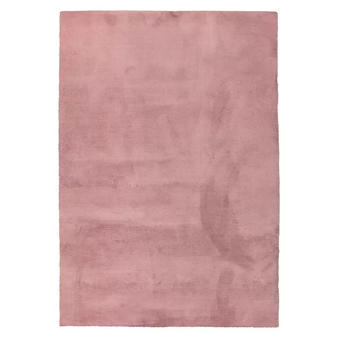 Alfombra de pelo corto Toscana - Rosa, 230 x 160 cm, 100% Poliéster - Vista descendente