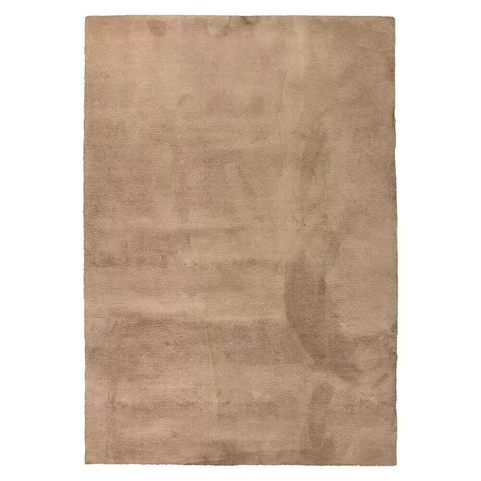 Alfombra de pelo corto Toscana - Beige, 230 x 160 cm, 100% Poliéster - Vista descendente