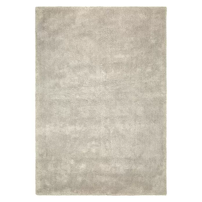 Alfombra de pelo largo Bolonia - Blanco, 170 x 120 cm, 100% Poliéster - Vista descendente
