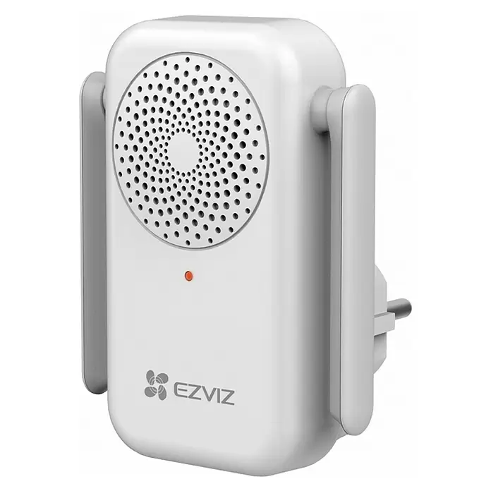 EZVIZ Funk-Türgong DB1C - L x B x H: 35 x 55 x 100 mm, Übertragung: WLAN - Diagonale Ansicht