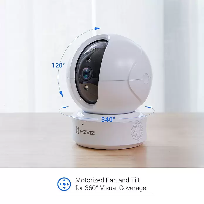 EZVIZ Überwachungskamera C6CN Pro - Erfassungswinkel: 360 °, Erfassungsreichweite: 10 m (Infrarot) - Anwendungsbeispiel