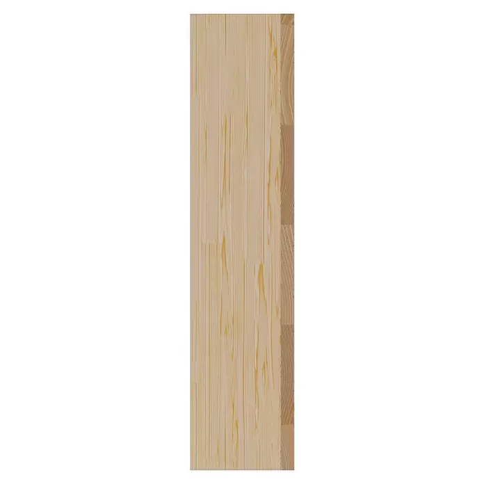 3-Schichtplatte - Kiefer, 1.200 x 400 x 19 mm - Diagonale Ansicht