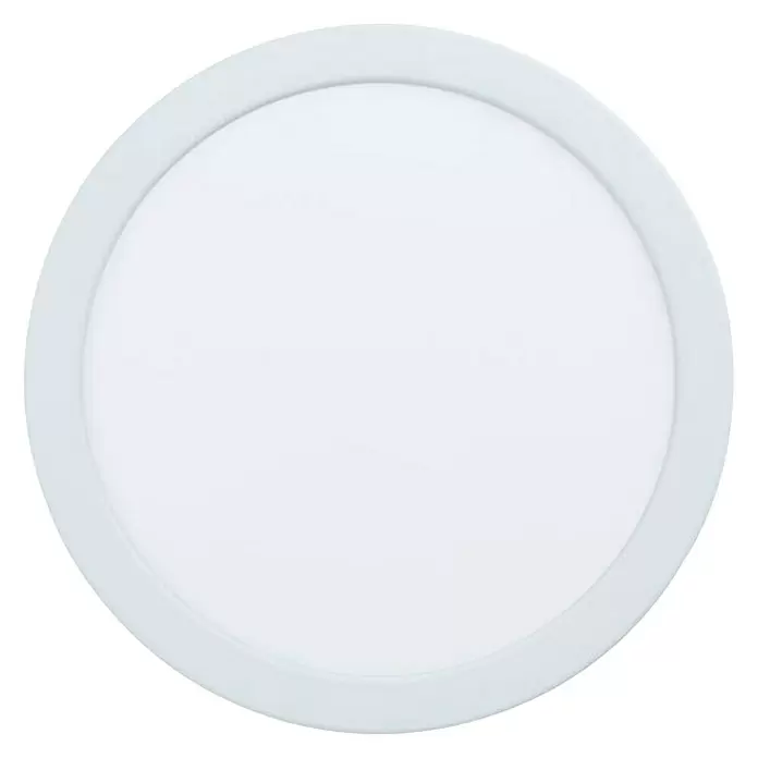Eglo Fueva 5 Downlight LED empotrable redondo - 16,5 W, Ø x Al: 21,6 x 2,6 cm, Blanco neutro - Vista ascendente
